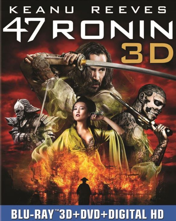  47 Ronin [3 Discs] [Includes Digital Copy] [3D] [Blu-ray/DVD] [Blu-ray/Blu-ray 3D/DVD] [2013]