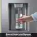 External Water & Ice Dispenser
Easy access to water and cubed or crushed ice