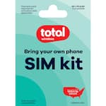 Total Wireless - Bring Your Own Phone Mini SIM Pack (No Airtime) - Multi