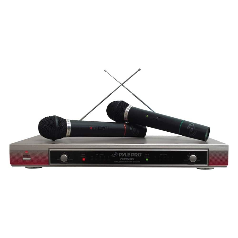 Best Buy PylePro PYLE Pro Wireless Microphone System PDWM2000