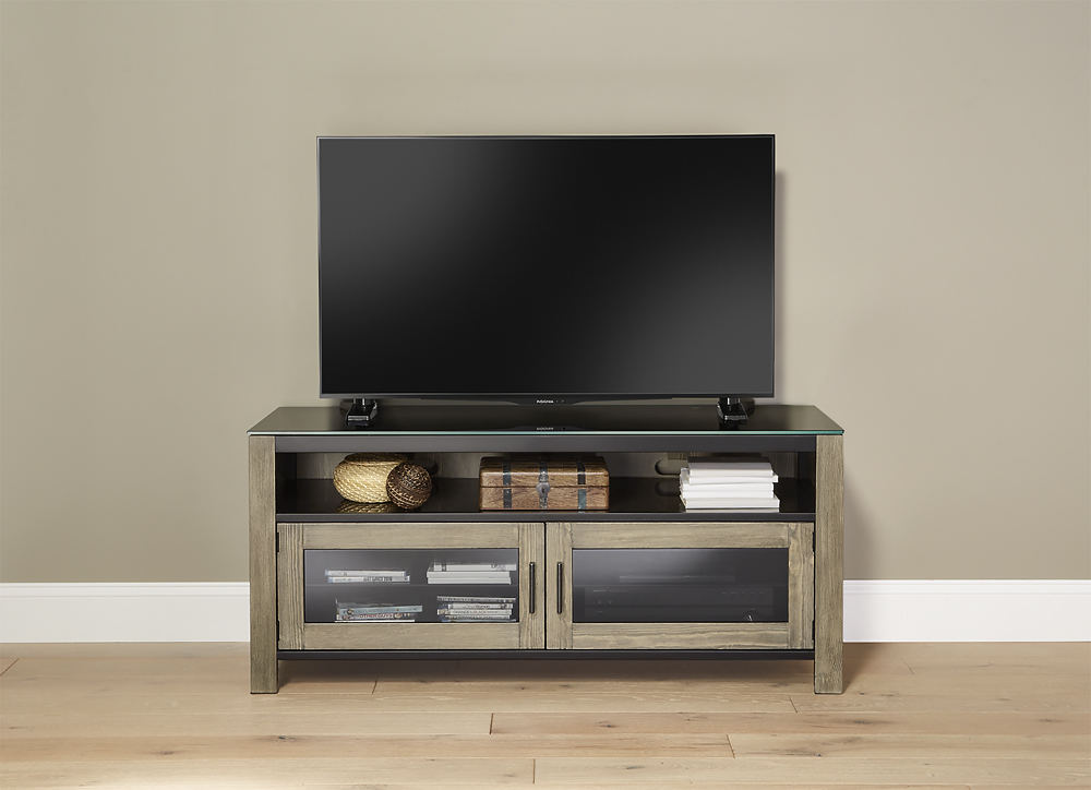 Insignia™ TV Stand for Most Flat-Panel TVs Up to 60 Mocha NS-HWMG1754M -  Best Buy