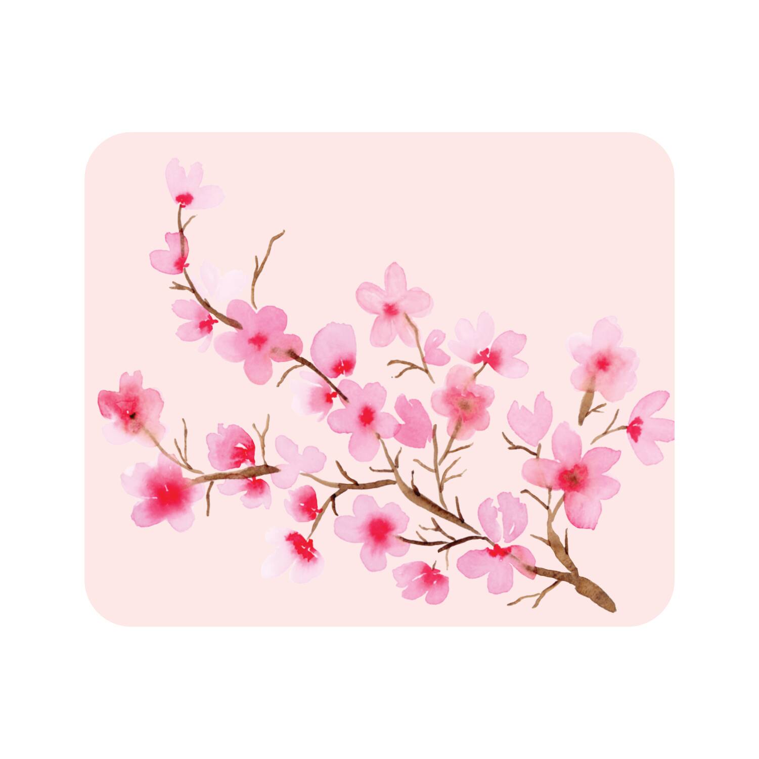 Front. OTM Essentials - OTM Essentials Mouse Pad, Cherry Blossoms - Mulit.