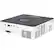Back. AAXA - M6 1080P Pico Projector with On-Board Media Player - Black/White.