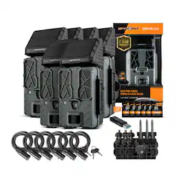 Spypoint - FORCE-PRO-S 2.0 Trail Camera (6-Pack) Bundle with Accessories