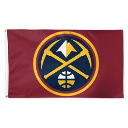 WinCraft - Denver Nuggets 3' x 5' Single-Sided Deluxe Team Flag - Multicolor