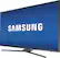 Left. Samsung - 40" Class (40" Diag.) - LED - 2160p - Smart - 4K Ultra HD TV - Black.