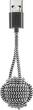 Native Union - Lightning USB Charging Cable - Zebra - Larger Front