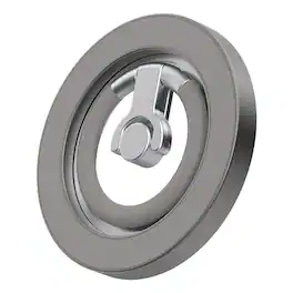 UUCOVER - Magnetic Phone Ring Holder, Dual-Sided Magnets Kickstand Compatible with MagSafe, 360° Rotatable Metal Finger Grip Stand - Gray