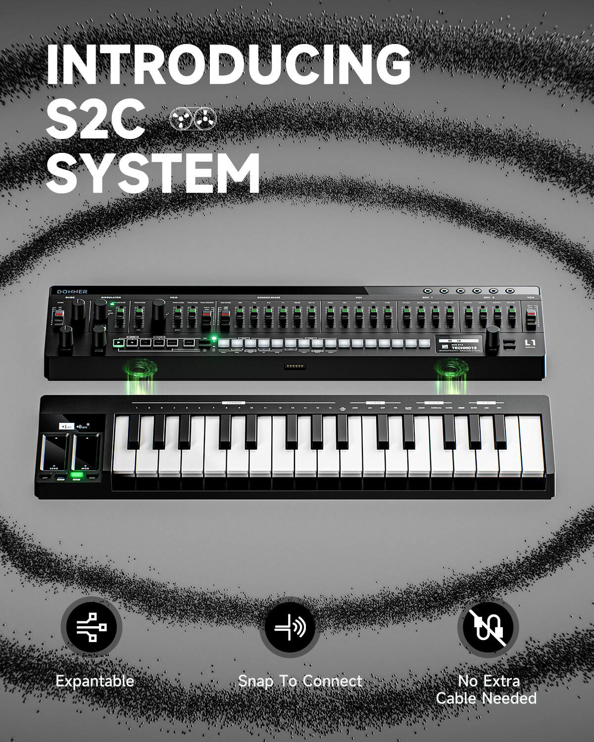 Donner music Donner Essential L1 Synthesizer ESSENTIAL L1 - Best Buy