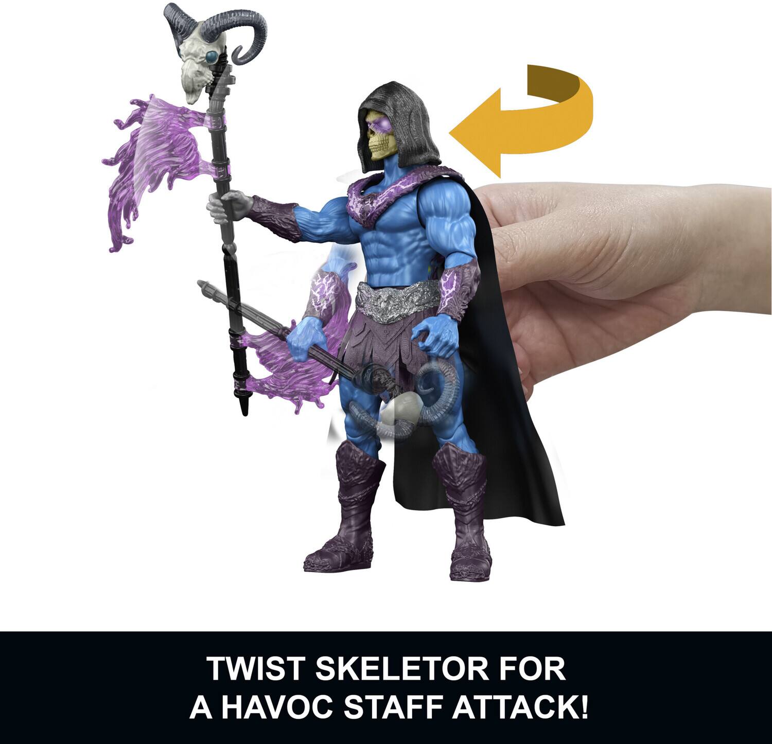 TWIST SKELETOR FOR A HAVOC STAFF ATTACK!