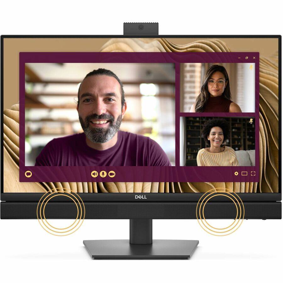 Alt View 1. Dell - Dell Pro 24 QC24250 All-in-One Computer - Intel Core Ultra 5 245 - vPro Technology - 16 GB - 512 GB SSD - 23.8" Full HD - Dark Gray.