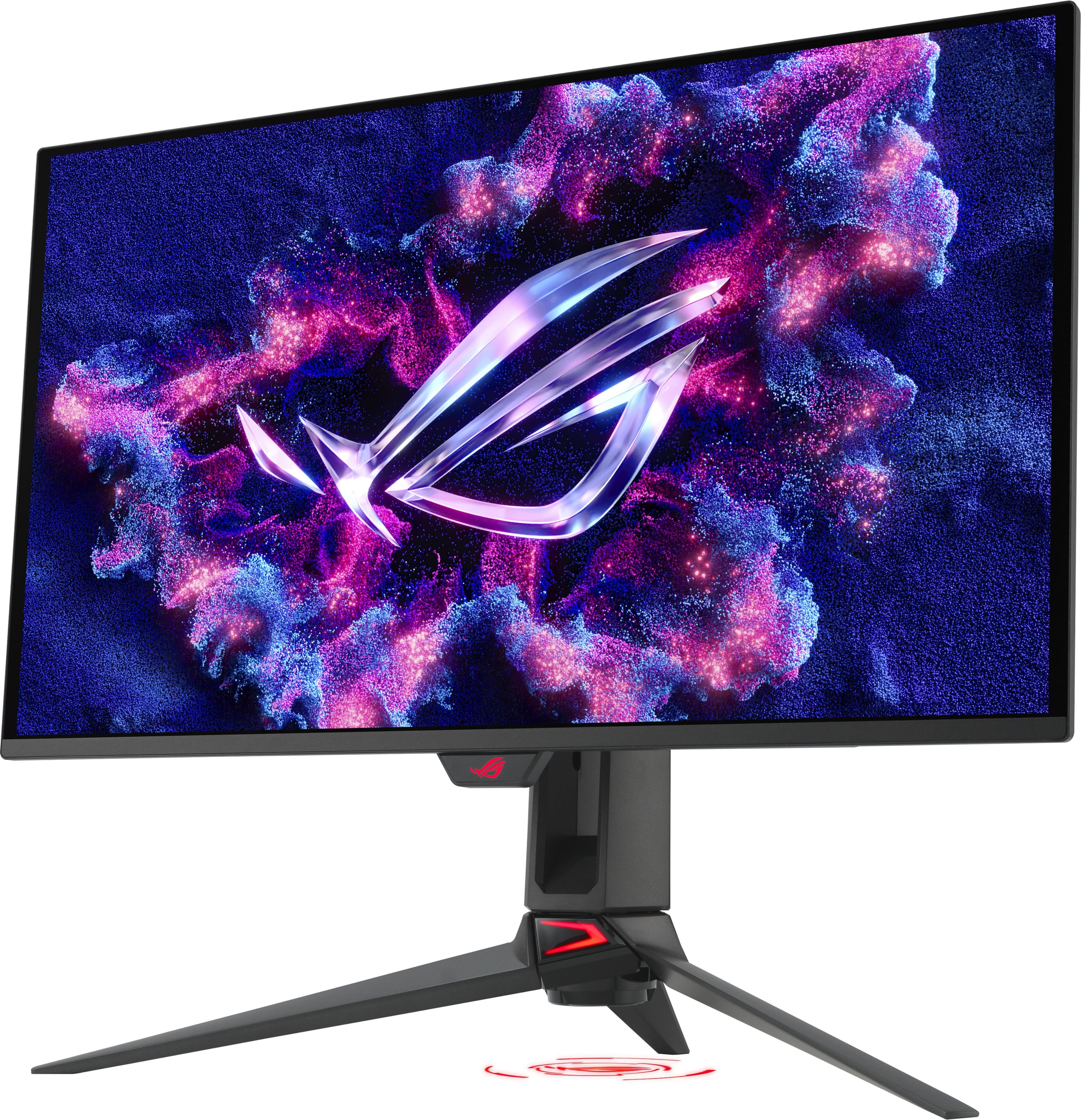 Alt View 5. ASUS - ROG Swift 27" 4K OLED 240Hz 0.03ms Gaming Monitor with FreeSync Premium Pro and HDR (DisplayPort, HDMI) - Black.