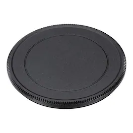 Unique Bargains - 52mm Camera Lens Cap, Aluminum Alloy Metal Front Lens Cap Cover for 52mm Screw Mount Fujifilm DSLR Mirrorless Camera - Black