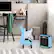 Alt View 6. Lyxpro - Electric Guitar Kit, 39” Electric Guitar with Amp & Electric Guitar Accessories - Retro Blue.
