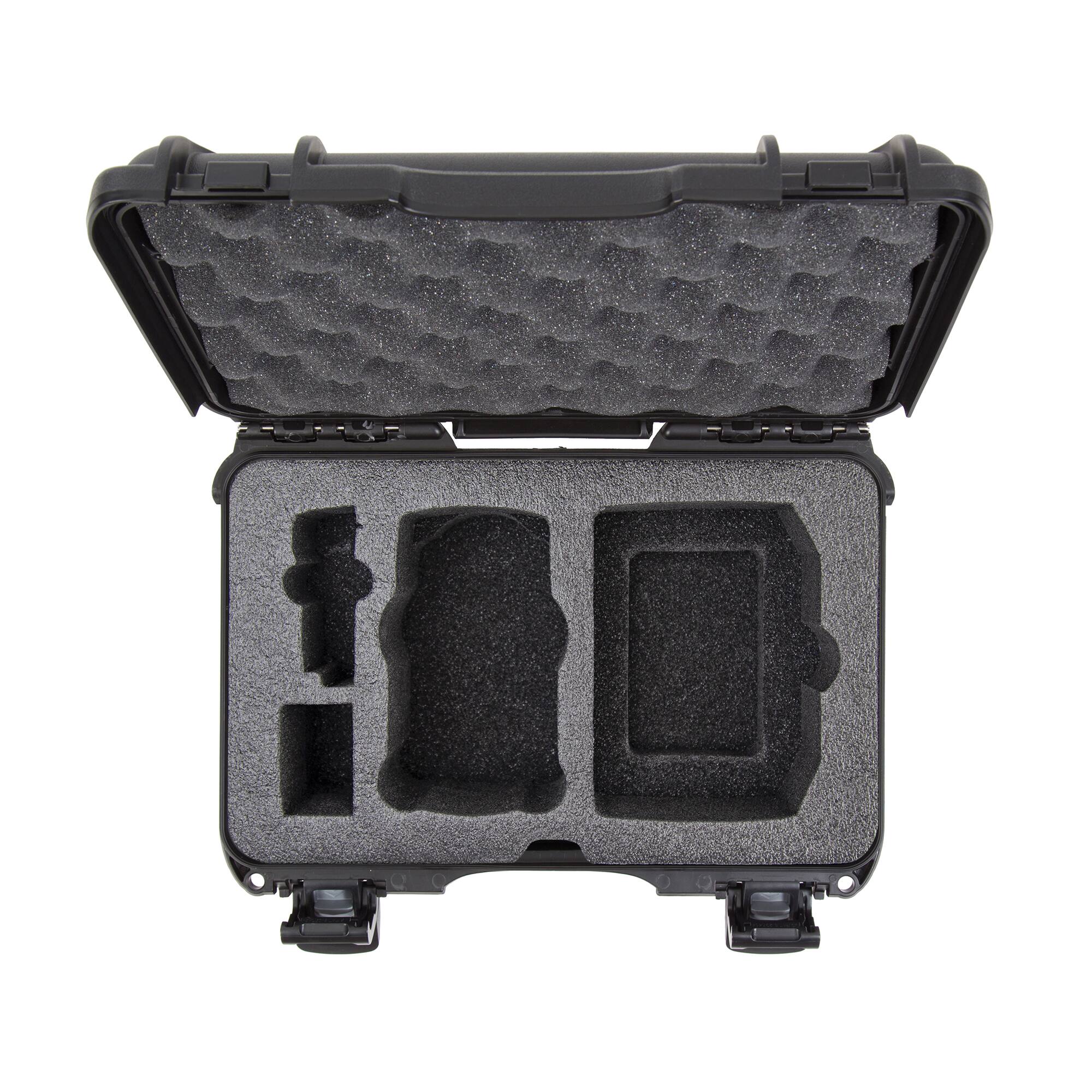 Alt View 12. NANUK - 909 Protective Hard Case with Insert for DJI Mini 3 Pro - Black.