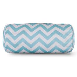 Majestic Home - Bolster Pillow Chevron - Blue
