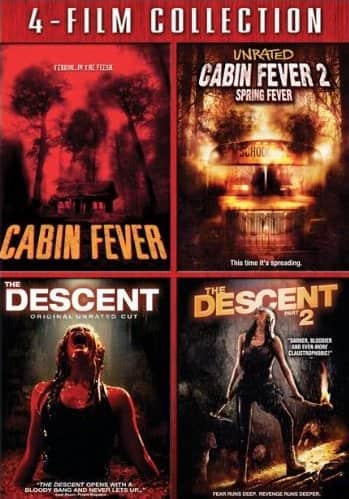 Cabin Fever / Cabin Fever 2 / Descent / Descent 2 (DVD) [Standard]