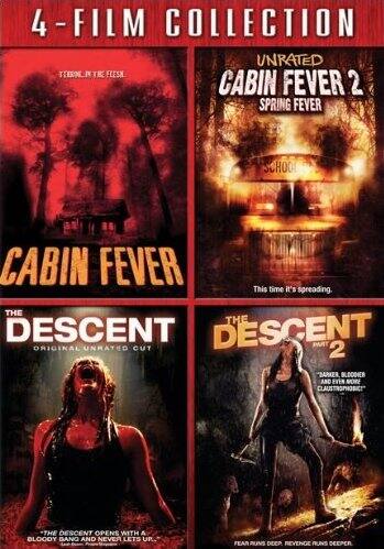 Front. Cabin Fever / Cabin Fever 2 / Descent / Descent 2 (DVD).
