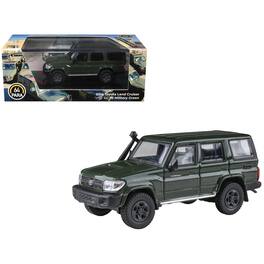 2014 Toyota Land Cruiser LC 76 Military Green 1/64 Diecast Model Car by Paragon Models