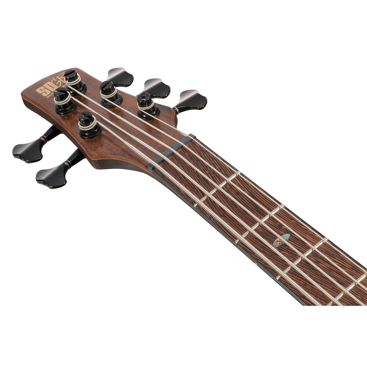 Alt View 7. Ibanez - Ibanez SR Premium 5str Electric Bass w/Bag - Aqua Wave Low GlossSR Premium 5str Electric Bass w/Bag - Aqua Wave Low.