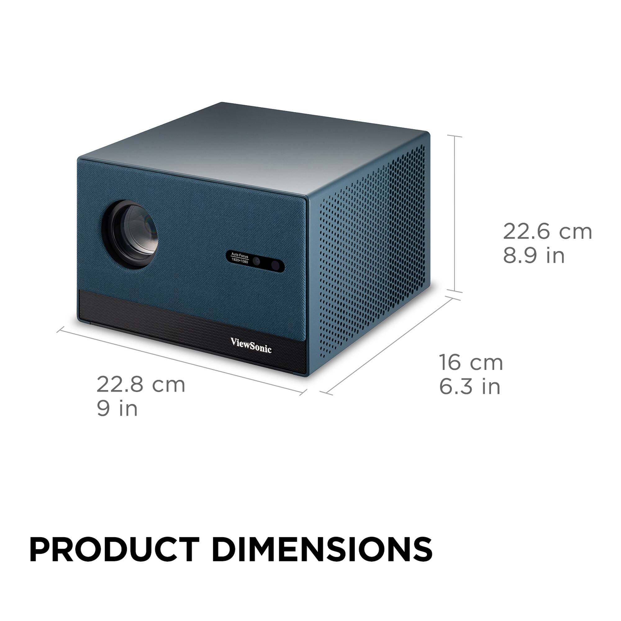 PRODUCT DIMENSIONS

- Width: 22.8 cm (9 in)
- Height: 22.6 cm (8.9 in)
- Depth: 16 cm (6.3 in)