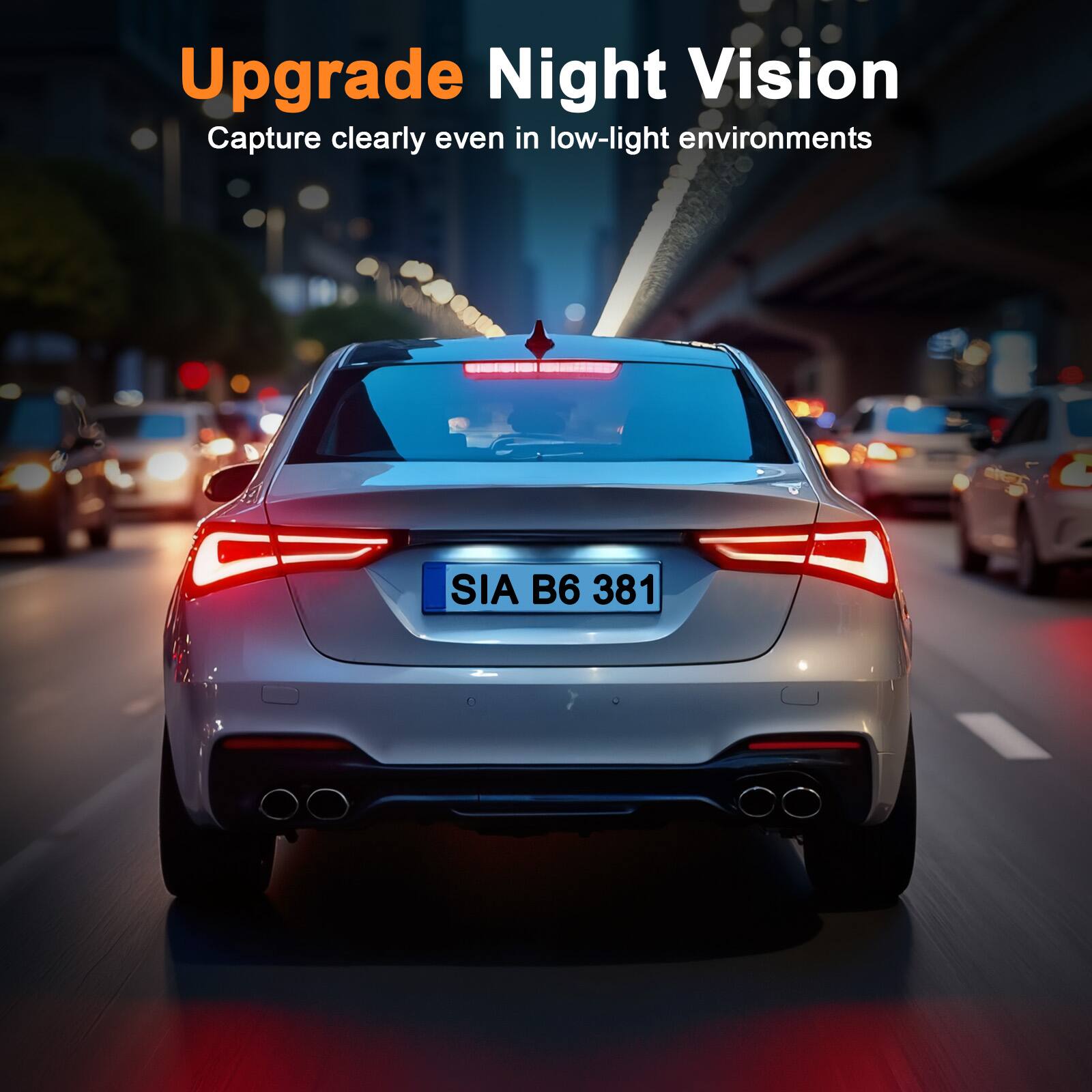 Upgrade Night Vision  
Capture clearly even in low-light environments  

SIA B6 381