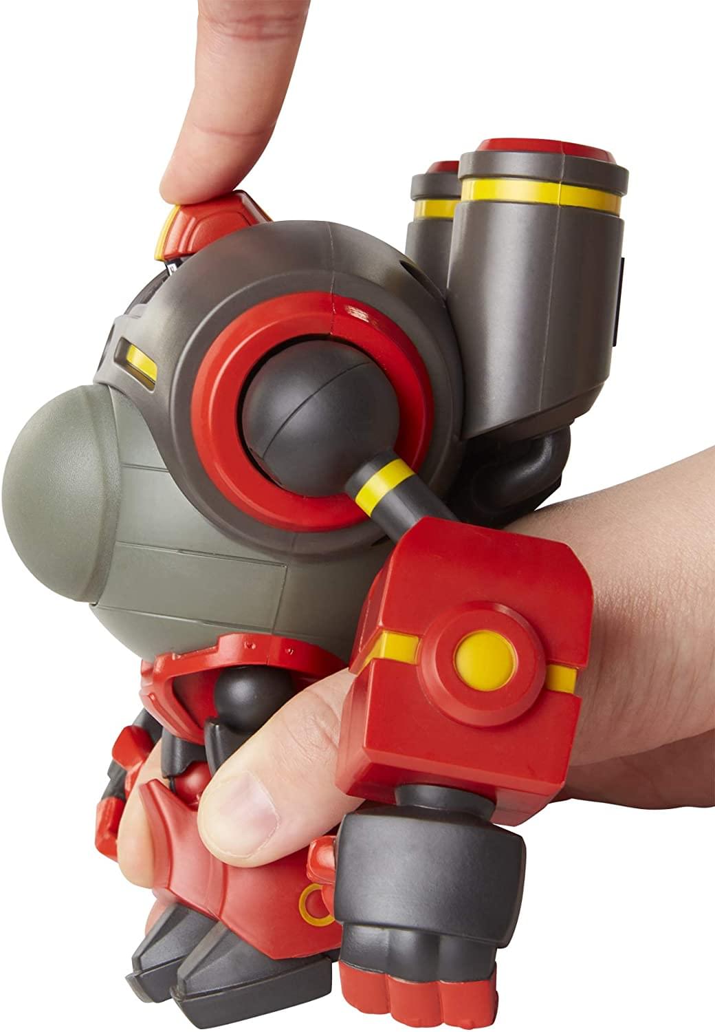 Alt View 1. Jakks Pacific - Mega Man Fully Charged 7 Inch Action Figure | Guts Man - Red.