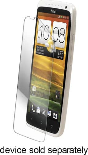 Angle Standard. ZAGG - InvisibleSHIELD HD for HTC One X Mobile Phones.