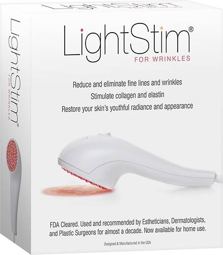 Angle Standard. LightStim - LED Light for Wrinkles - White.