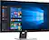 Front. Dell - 28" LED 4K UHD Monitor - Black.