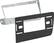 Angle. Metra - Dash Kit for Select 1973-1991 Chevrolet Suburban Pickup Fullsize DIN - Black.