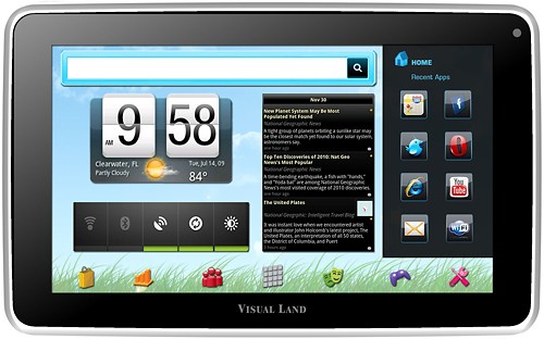  Visual Land - Prestige 7 7 inch Tablet with 8GB Memory - White