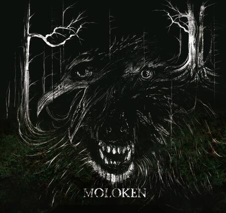 Front. Moloken - We All Face the Dark Alone - COMPACT DISCS.