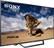 Angle. Sony - 55" Class (54.6" Diag.) - LED - 1080p - Smart - HDTV - Black.