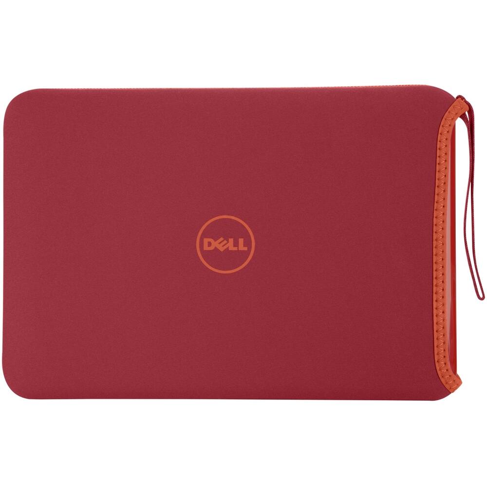 Front. Dell - Sleeve (S) Laptop Sleeve - Tango red.
