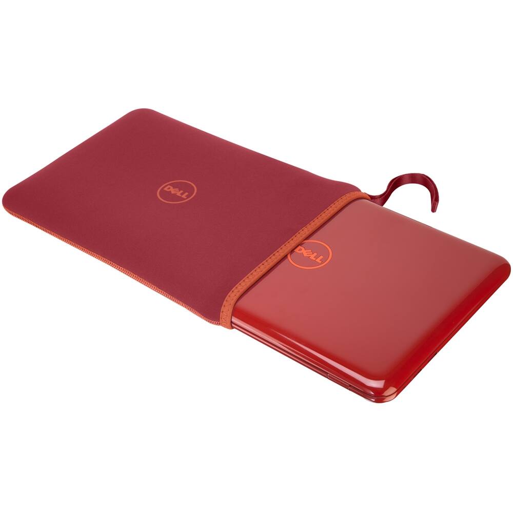 Alt View 12. Dell - Sleeve (S) Laptop Sleeve - Tango red.