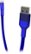 Front Zoom. BUQU - 3' USB Type A-to-Micro USB Device Cable - Blue.