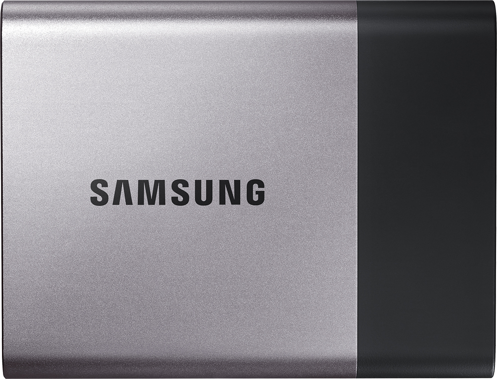 Samsung Portable SSD T3 250GB External USB 3.1 Gen1 Portable Black/silver Best Buy