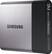 Left. Samsung - Portable SSD T3 250GB External USB 3.1 Gen1 Portable - Black/silver.