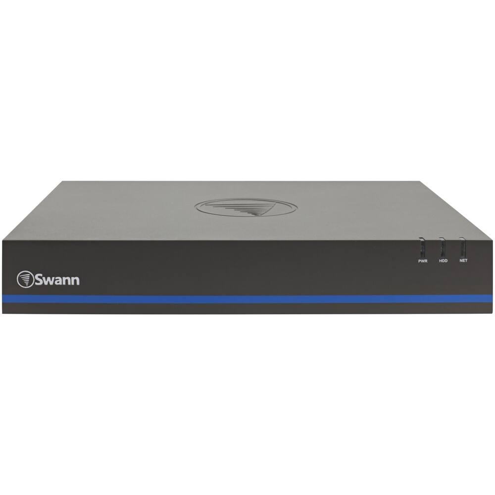 Front. Swann - 8-Channel, 8-Camera Wired 1TB DVR Surveillance System.