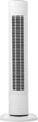 Holmes - 31 in. Oscillating Tower Fan - White - Front_Zoom