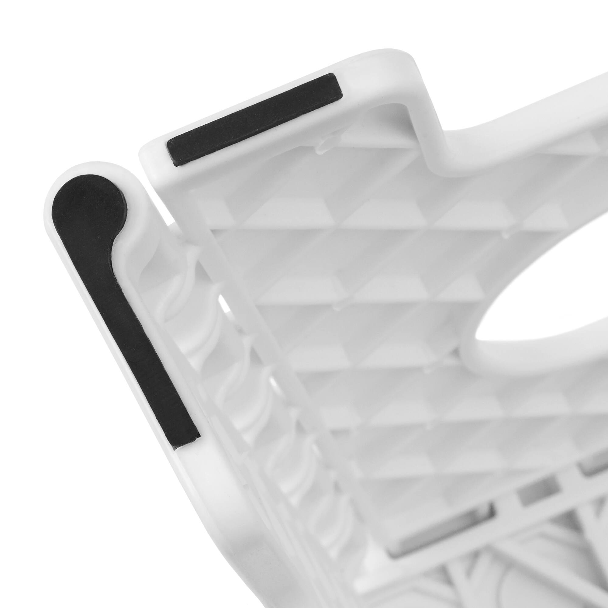 Alt View 5. Casafield - Folding Step Stools with Handle - White.