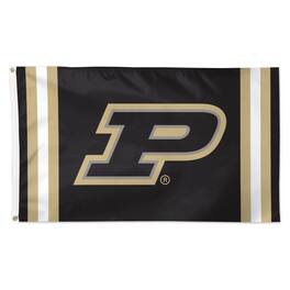 WinCraft - Purdue Boilermakers 3' x 5' Vertical Stripe Deluxe Single-Sided Flag - Multicolor