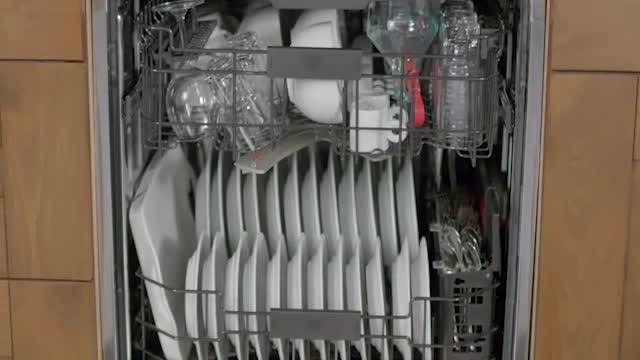 GE 24" Top Controls Tall Tub Built-In Dishwasher