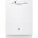 Front Zoom. GE - 24" Tall Tub Built-In Dishwasher - White.