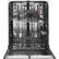Alt View Zoom 11. GE - 24" Tall Tub Built-In Dishwasher - White.