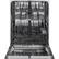 Alt View 13. GE - 24" Tall Tub Built-In Dishwasher - Black.
