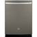 Front Zoom. GE - Profile™ Series 24" Hidden Control Tall Tub Built-In Dishwasher with Stainless Steel Tub.