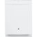 Front Zoom. GE - 24" Tall Tub Built-In Dishwasher - White.