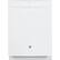 Front Zoom. GE - 24" Tall Tub Built-In Dishwasher - White.